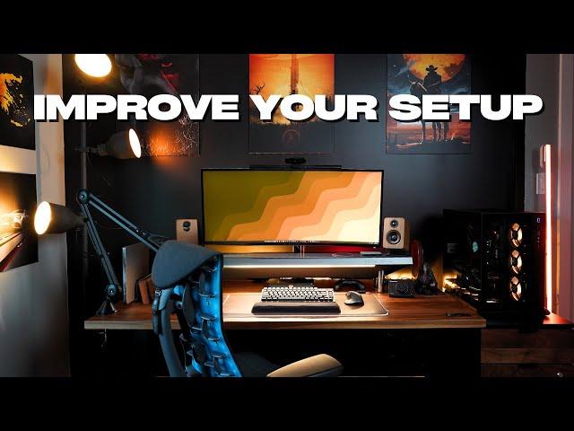 10 Tips To Improve Your Desk Setup and Home Office!