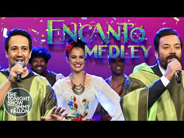 Lin-Manuel Miranda and Jimmy Perform a Medley of Encanto Songs | The Tonight Show