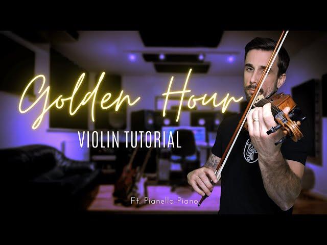 Golden Hour - JVKE - Violin Version + Sheet Music