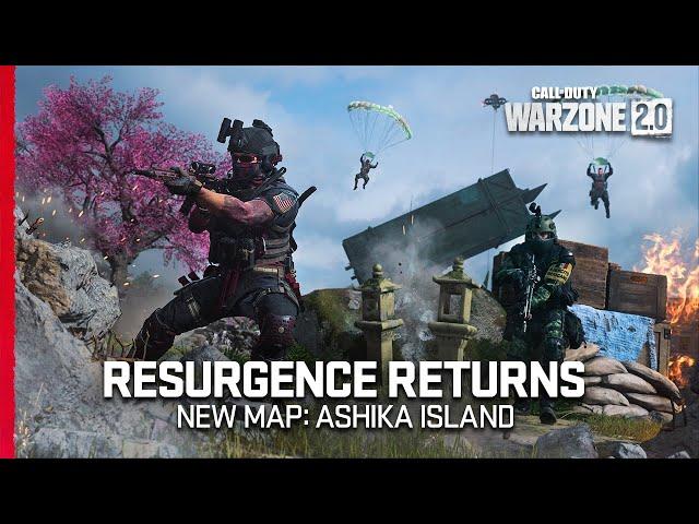 Resurgence Returns on New Map Ashika Island | Call of Duty: Warzone 2.0