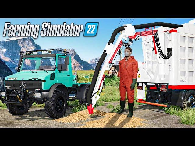 Vacuum TRUCK & Mercedes Unimog ! | 10 BEST MODS of the week! (Farming Simulator 22)