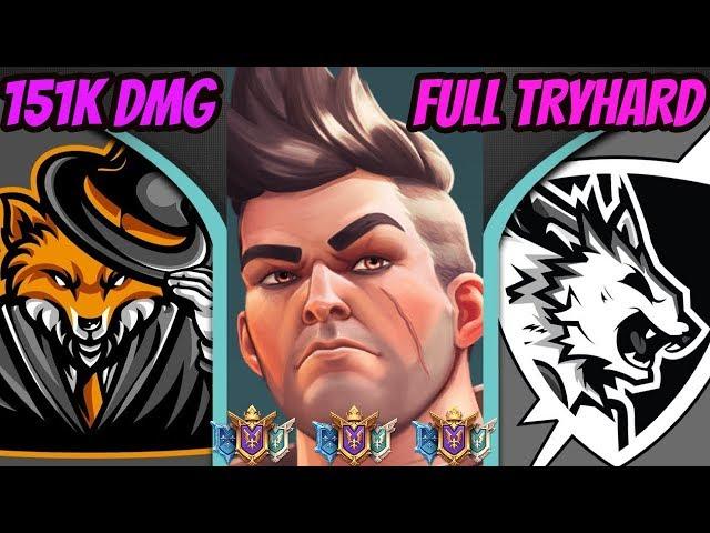 INSANE TRYHARD MODE 151K Damage Viktor (Pro Paladins PCL)