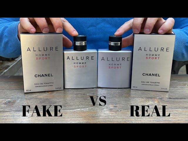 Fake vs Real Chanel Allure Homme Sport 100 ML