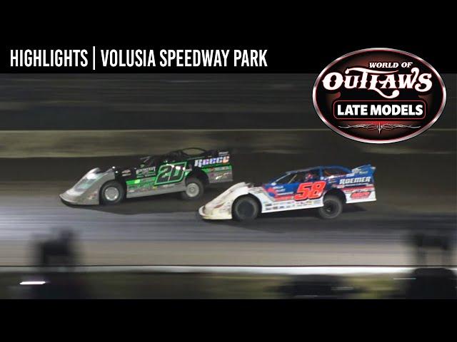 World of Outlaws Late Model Series | Volusia Speedway Park | January 25, 2025 | HIGHLIGHTS