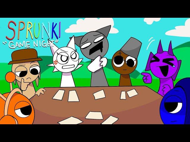 SPRUNKI INCREDIBOX IN A NUTSHELL  // CRAZY GAME NIGHT // Sprunki Animation meme #sprunkiincredibox