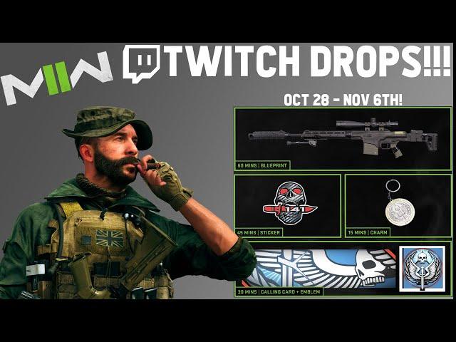 MW2 Twitch Drops! Oct 28th - Nov 6th How To.