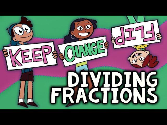 Dividing Fractions with KEEP, CHANGE, FLIP | Fractions Rap Song