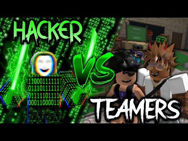 [MM2] Hacker Vs Teamers #42...(Murder Mystery 2) | Roblox