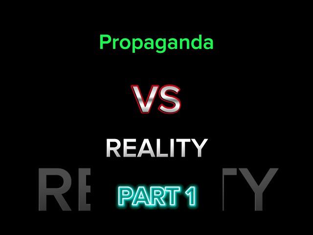 Propaganda vs Reality part 1 #countries #flag #geography #country