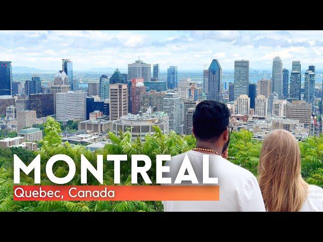   MONTREAL Quebec Canada Walking Tour | Old Montreal  2024 4K HDR