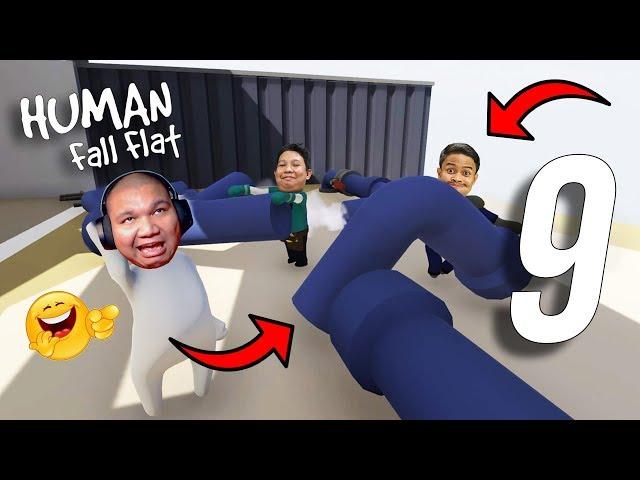 100% PASTI GELAK KALAU MAIN GAME NI!! - Human Fall Flat (Malaysia) w/ Nabil & UKiller ''Part 9''