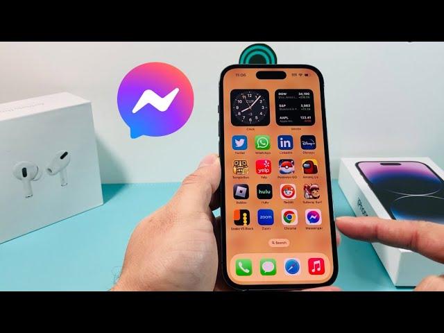 How to Install FaceBook Messenger App on iPhone