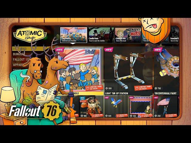 Fallout 76: Atomic Shop (The Quick Look)  NEW Offers - 02 July 2024