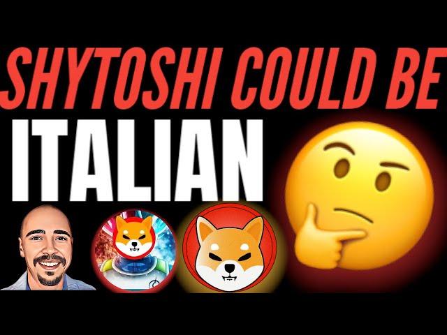 IS SHYTOSHI KUSAMA ITALIAN? WHO IS LEAD SHIBA INU DEVELOPER?