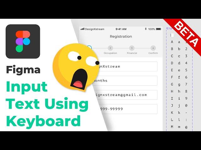 Input Field to Type Any Keyboard Character in Figma | Fun Experiment