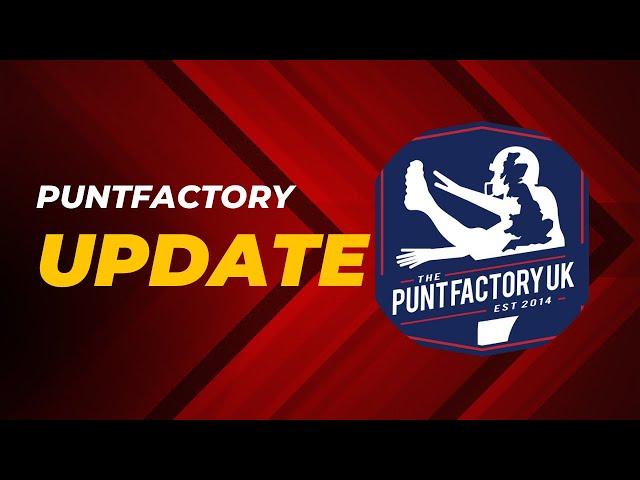 #PuntFactory Update. Let’s talk!