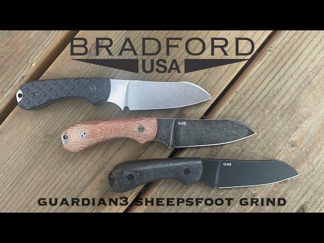 Bradford Knives Guardian3 Sheepsfoot