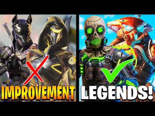 10 BEST BEGINNER Legends in Apex Legends! (Improvement)