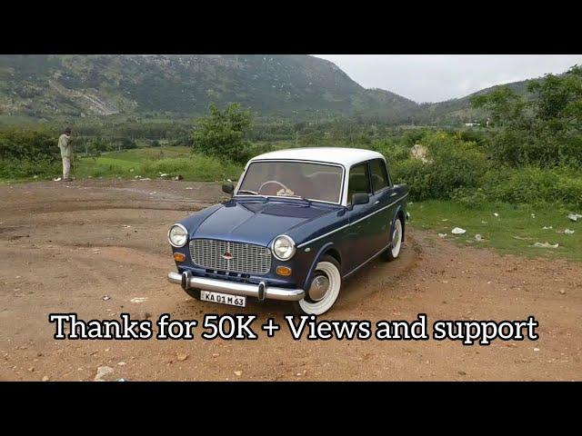 Living with Fiat Premier Padmini 1984 in new era (Original car sound) | Premier Padmini Car