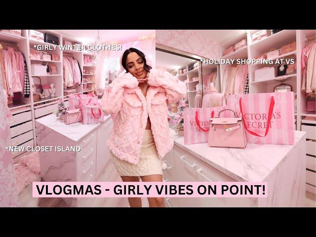 VLOGMAS ️ - Date Night, Girly Try On Haul, Victorias Secret Shop with me, New Closet Island,