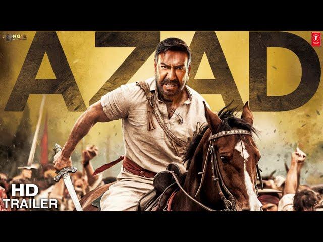 Azad Movie Trailer | Ajay Devgan | Aaman Devgan | Rasha Thadani | Announcement Teaser