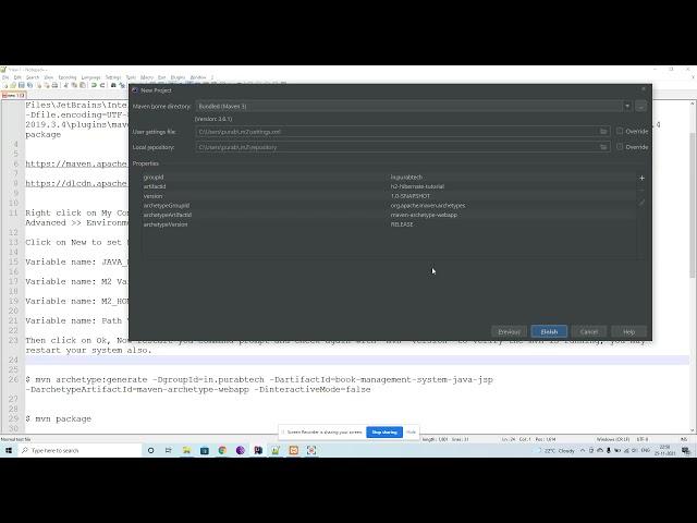 create dynamic web project in intellij