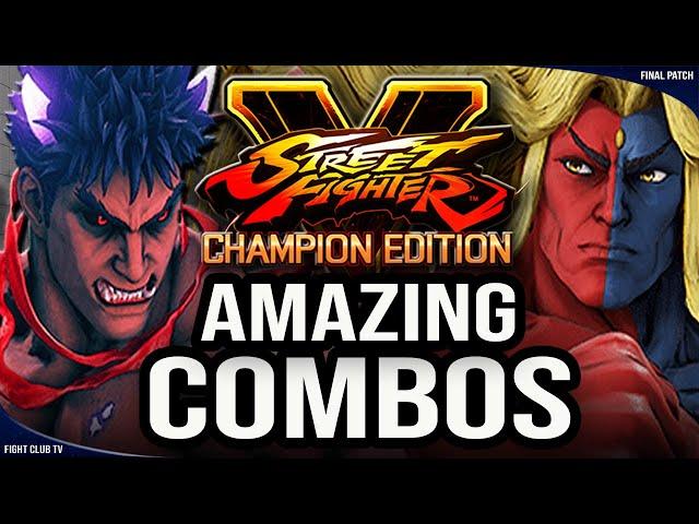 Amazing COMBOS • Final Season  Street Fighter V Champion Edition • SFV CE