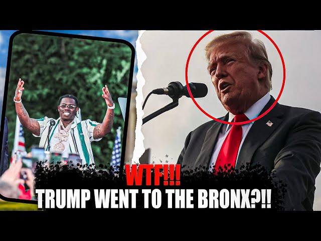 WTF!! TRUMP WENT TO THE BRONX! DEMOCRATS IS WORRIED!