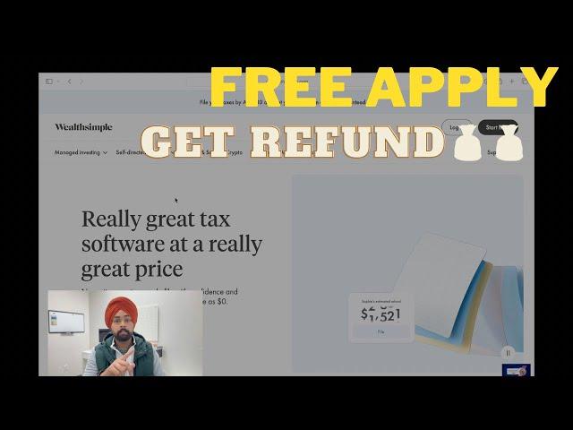 How To File Taxes In Canada for the first time || Free of Cost || Get Maximum Tax Return