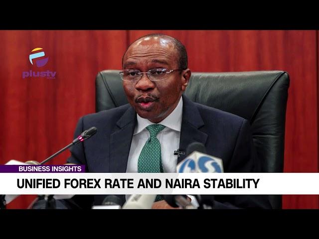 Discussing Unified Forex Rate And Naira Stability