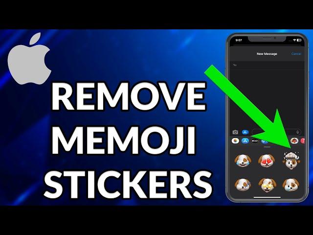 How To Remove Memoji Stickers From iPhone Keyboard