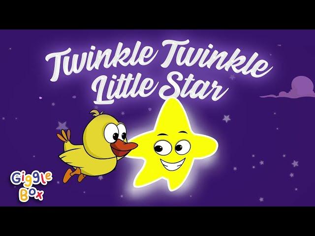 Twinkle Twinkle Little Star | Nursery Rhyme | Gigglebox