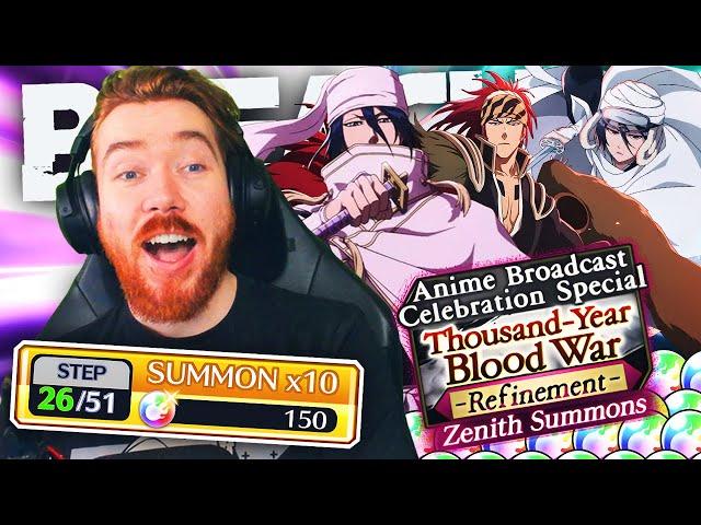 NEW INSANE THOUSAND-YEAR BLOOD WAR RUKIA, RENJI & BYAKUYA SUMMONS! Bleach: Brave Souls!