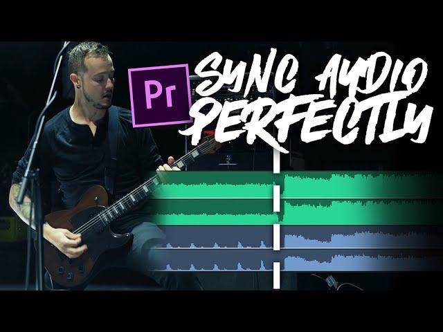 Sync Your Audio PERFECTLY Every Time | Premiere Pro Tutorial