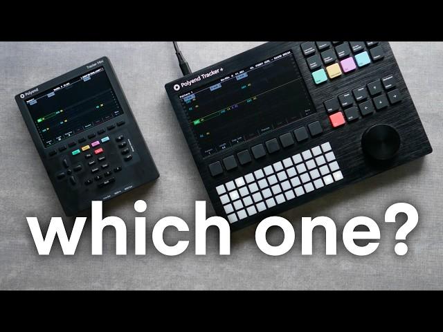 Which one is better? // Polyend TRACKER+ & MINI Comparison