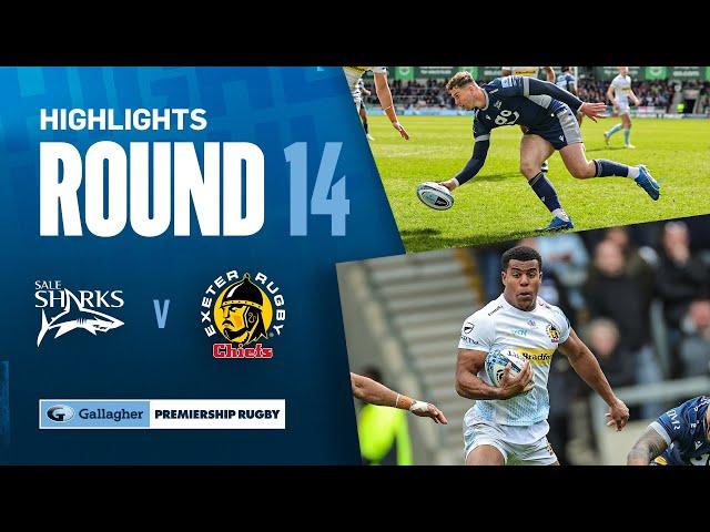 Sale v Exeter - HIGHLIGHTS | Roebuck Takes Brilliant Hat-Trick! | Gallagher Premiership 2023/24