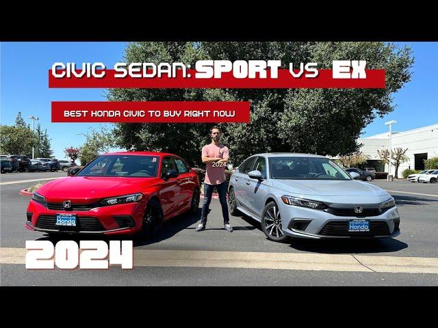 EX or Sport? 2024 Honda Civic