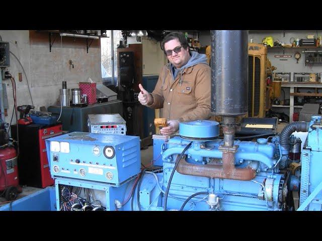 PERKINS DIESEL Generator Upgrade ENGINE GOVERNOR IMPROVEMENT Pt.4