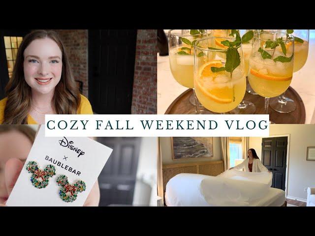 Cozy Fall Weekend at Home Vlog