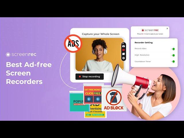 Best Ad-FREE Screen Recorders for 2024