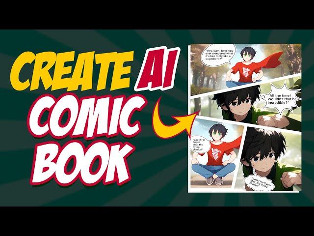 AI से बनाये Comic Story Book मात्र 10 Minutes में  | How To Create a Comic Book with AI