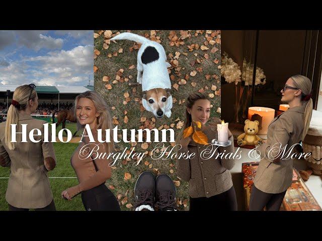 Hello Autumn ️ Decorate my home, fall decor shopping & Burghley Horse Trials 24 | Scarlet Martin