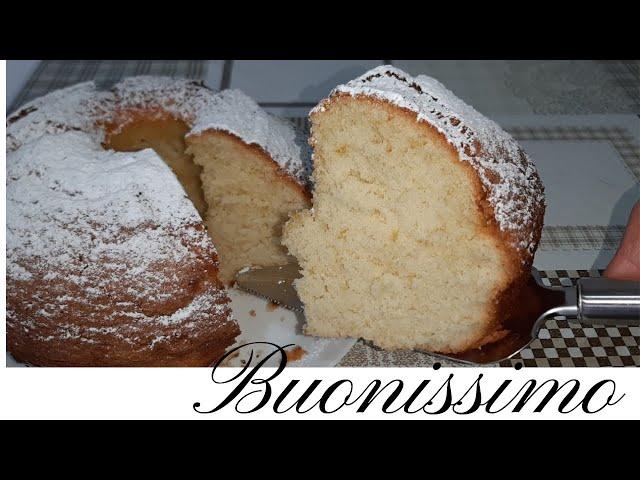 Ciambellone della Nonna Senza Bilancia,Sofficissimo e Buonissimo