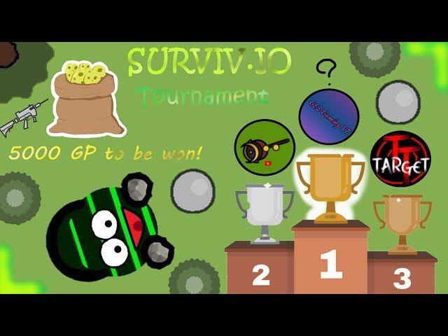 SURVIV.IO | BIG TOURNAMENT WITH @Tankalty YT / @GAMERIO / @surviv GLS...