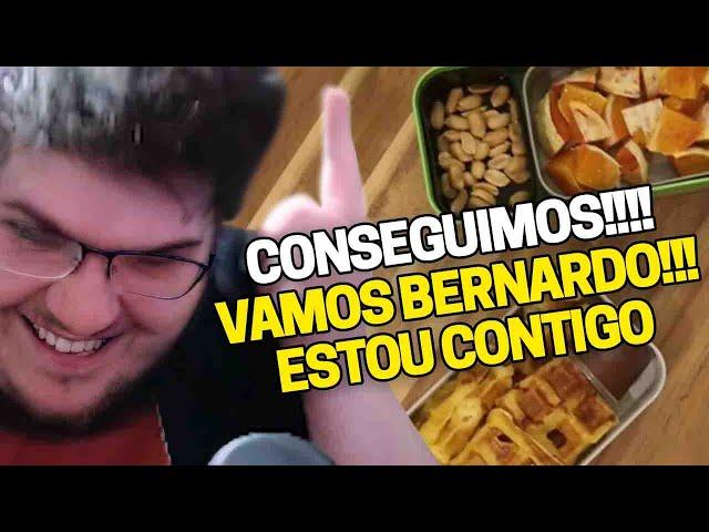 CASIMIRO REAGE: LANCHEIRA DO BERNARDO - WAFFLE DE PÃO DE QUEIJO COM NUTELLA | Cortes do Casimito