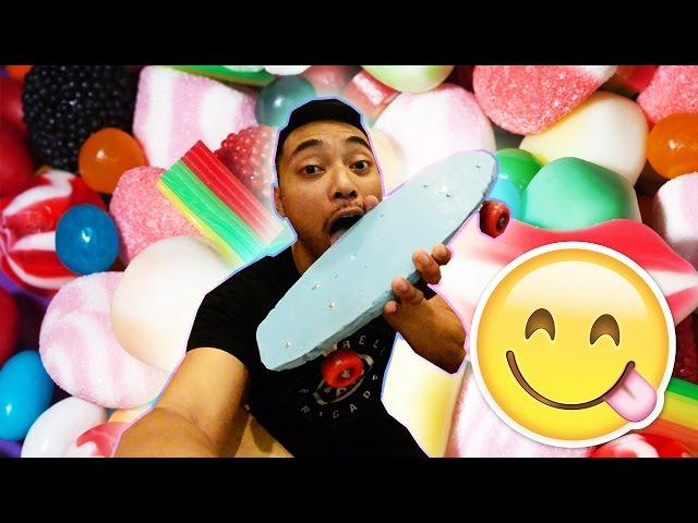 PENNY BOARD MADE OUT OF CANDY!