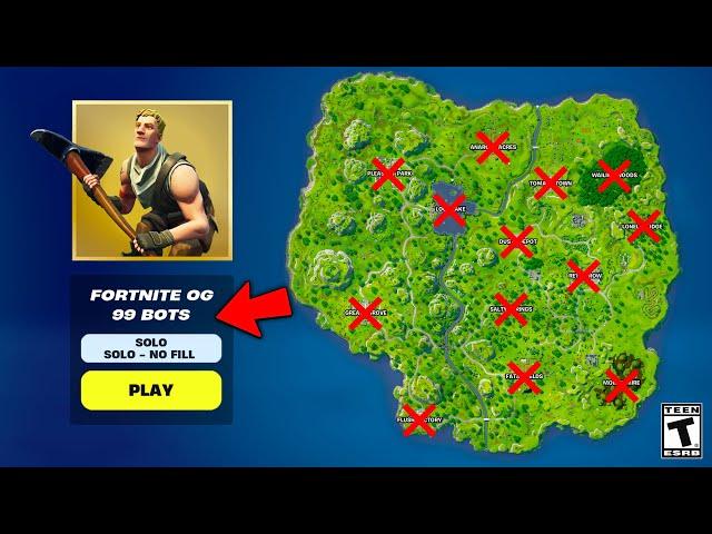 THEY'VE RUINED FORTNITE CHAPTER 1... (New Update)