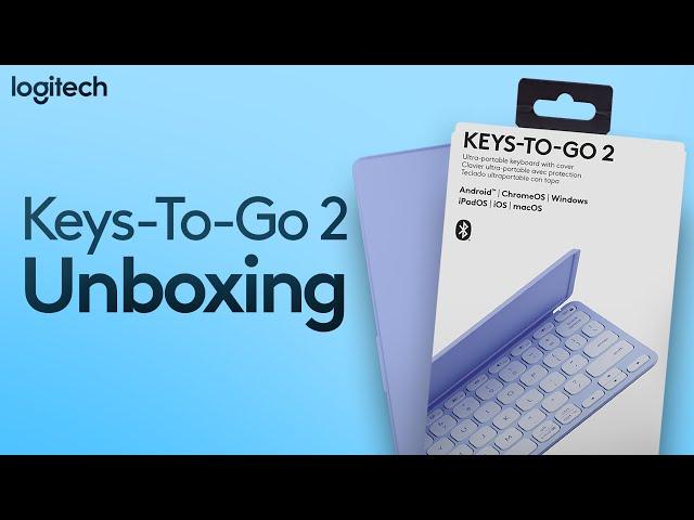 Logitech KEYS-TO-GO 2 Unboxing and Setup