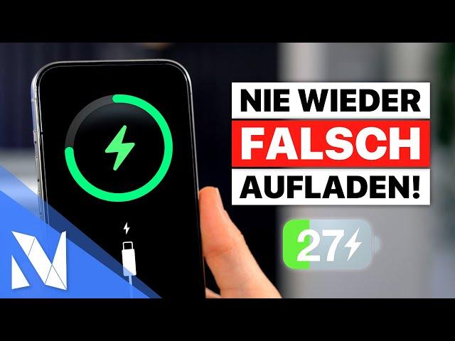 iPhone RICHTIG laden  Tipps, Tricks & eine praktische Automation! | Nils-Hendrik Welk