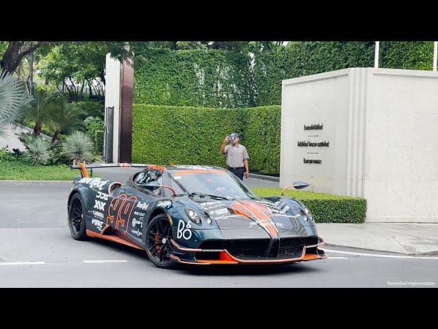 CRAZY Pagani Huayra BC in Bangkok, Thailand